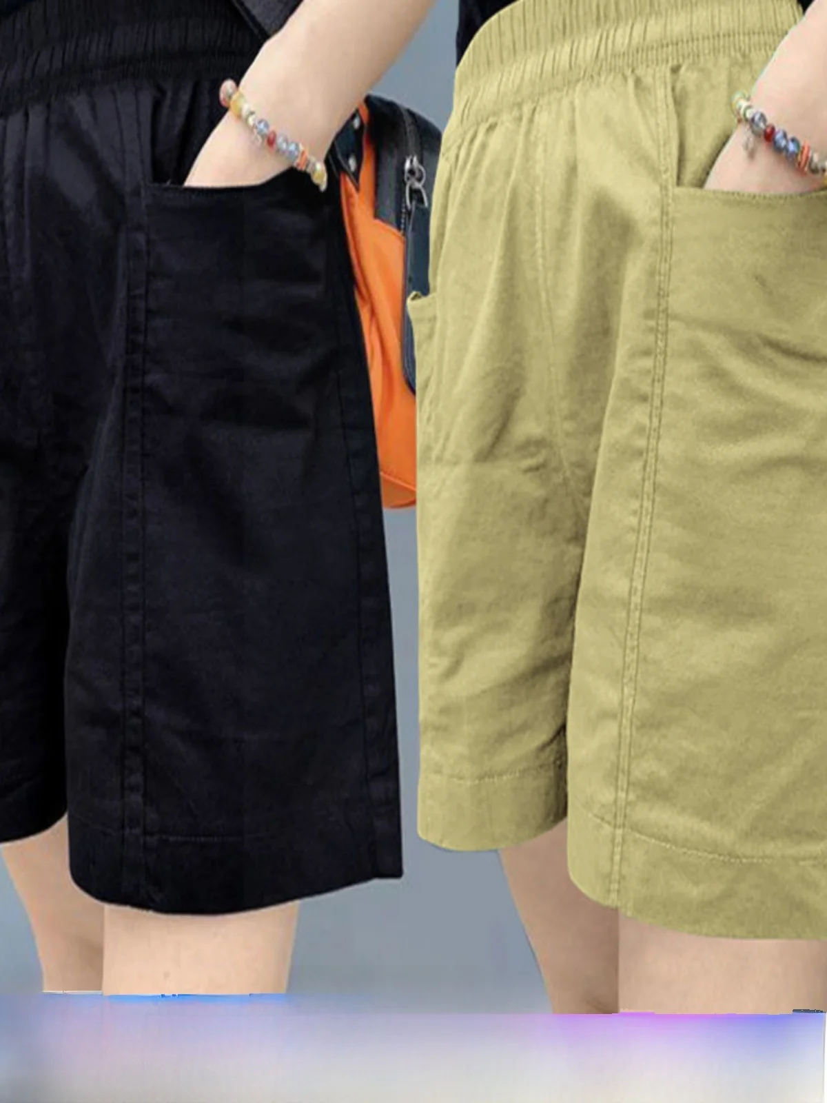 High Waist Thin Cotton Short Pants Women's Loose Wide Leg Casual Trousers Korean Style Commute Fashion Summer Collection
High Waist Thin Cotton Short Pants Women's Loose Wide Leg Casual Trousers Korean Style Commute Fashion Summer Collection