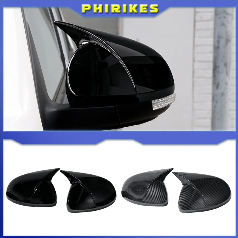 1Pair Ox Horn Rear View Mirror Cover Trim for Volkswagen VW Tiguan MK1 2009-2016 Car Rearview Mirror Covers Accessory
1Pair Ox Horn Rear View Mirror Cover Trim for Volkswagen VW Tiguan MK1 2009-2016 Car Rearview Mirror Covers Accessory