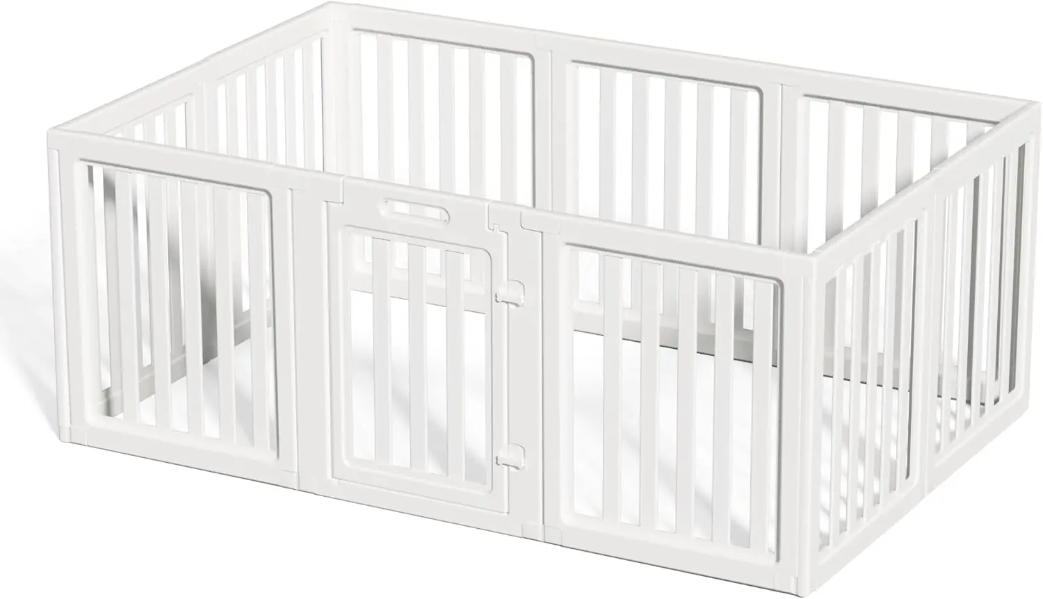 Transparent Pet Playpen with Door, Easy Setup for Indoor and Outdoor Use, White Color, 23.6" Height
Transparent Pet Playpen with Door, Easy Setup for Indoor and Outdoor Use, White Color, 23.6" Height