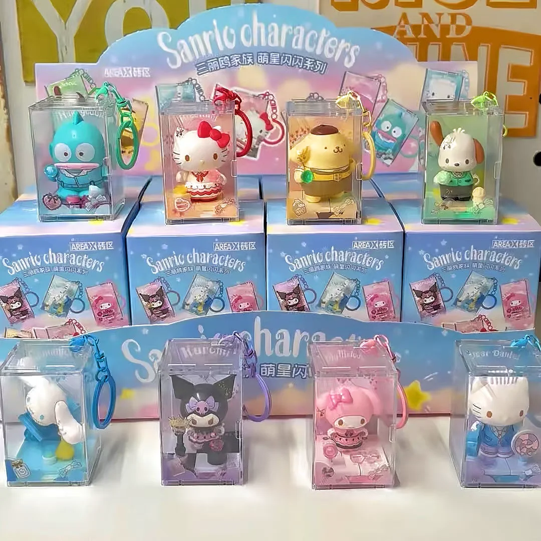 AREAX Sanrio Characters Blind Box Keychains Bag Pendant Hello Kitty Kuromi My Melody Cute Collectible New Year For Girls
AREAX Sanrio Characters Blind Box Keychains Bag Pendant Hello Kitty Kuromi My Melody Cute Collectible New Year For Girls