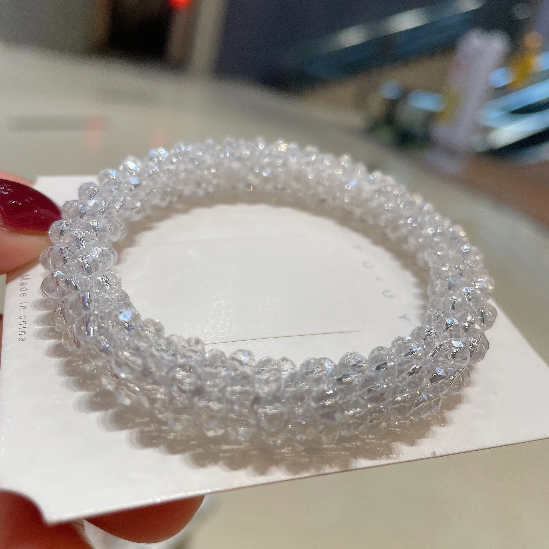 Casual Wear Fotcrystal Hair Ties For Formal Events Approx. 50g Comfortable Headband For Daily Wear Fashion Headband
Casual Wear Fotcrystal Hair Ties For Formal Events Approx. 50g Comfortable Headband For Daily Wear Fashion Headband