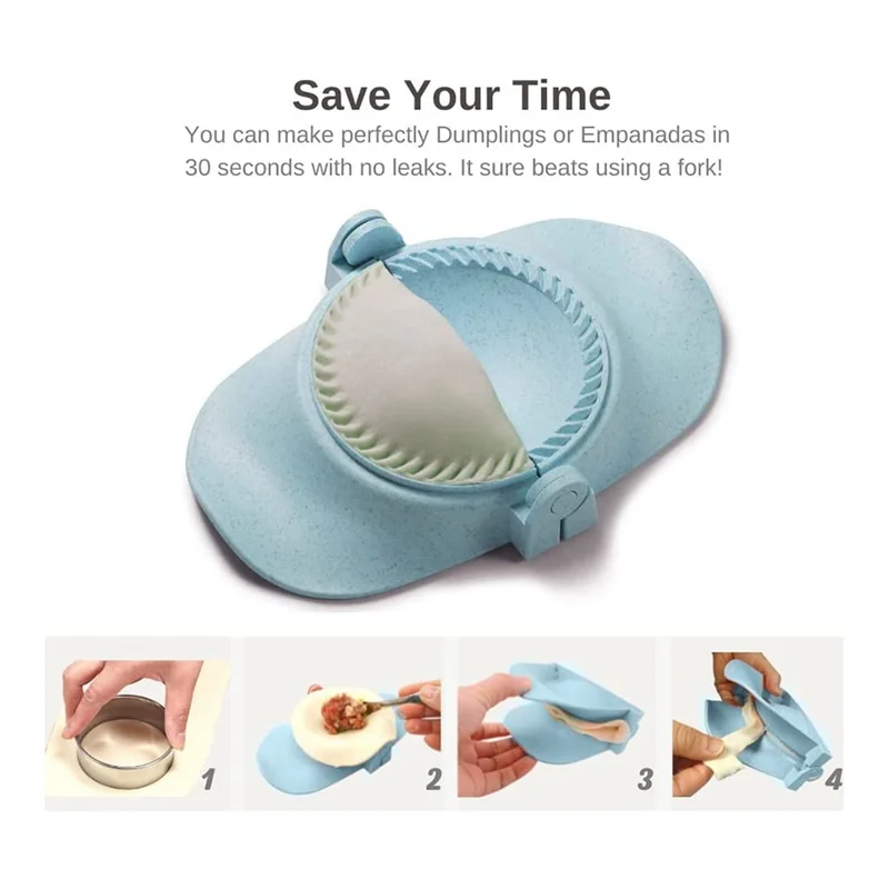 AA21-1 Set Dumpling Mold Set And Cutter Household Dumpling Mould Handmade Dumpling Mould , Blue
AA21-1 Set Dumpling Mold Set And Cutter Household Dumpling Mould Handmade Dumpling Mould , Blue