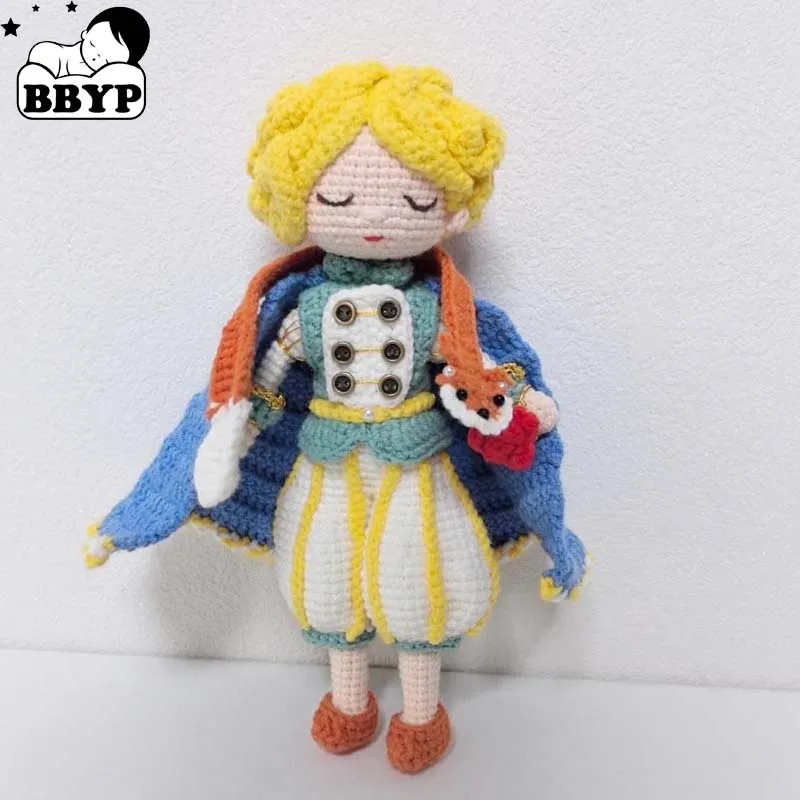 Handmade Knitting Doll Crochet Prince dolls Crochet Dolls For Home Accessories Craft Toy Ornaments Finished Dolls
Handmade Knitting Doll Crochet Prince dolls Crochet Dolls For Home Accessories Craft Toy Ornaments Finished Dolls