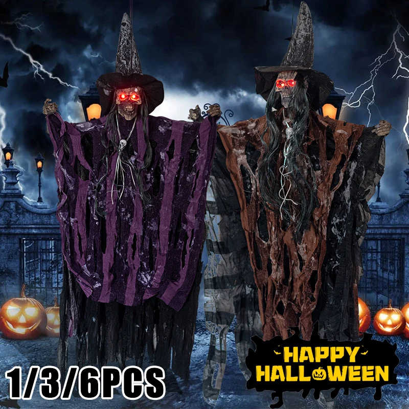 Halloween Horror Props Haunted House Decorations Electric Toys Sound and Light Voice Controlled Skull Ghost Heads Small Hanging
Halloween Horror Props Haunted House Decorations Electric Toys Sound and Light Voice Controlled Skull Ghost Heads Small Hanging