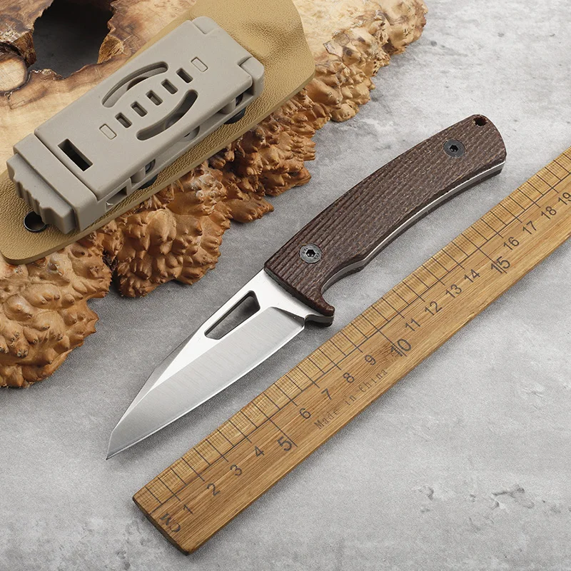 DC53 steel integrated linen handle fixed knife, outdoor self-defense hunting cutting camping hiking portable tool knife
DC53 steel integrated linen handle fixed knife, outdoor self-defense hunting cutting camping hiking portable tool knife