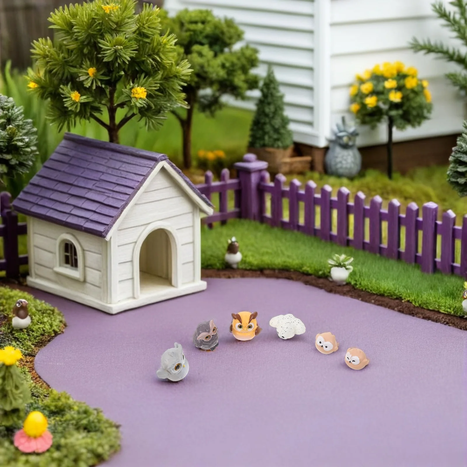 30Pcs Micro Landscape Owl Decor Cute Resin Miniatures for Fairy Garden Terrarium Succulent Pot Craft Kids DIY Activity Set
30Pcs Micro Landscape Owl Decor Cute Resin Miniatures for Fairy Garden Terrarium Succulent Pot Craft Kids DIY Activity Set