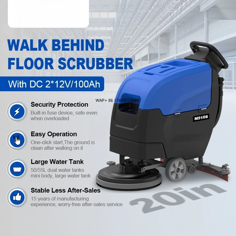 M510S Автоматический прогулочный промышленный очиститель Чистящая машина Скруббер для чистки пола
M510S Автоматический прогулочный промышленный очиститель Чистящая машина Скруббер для чистки пола
