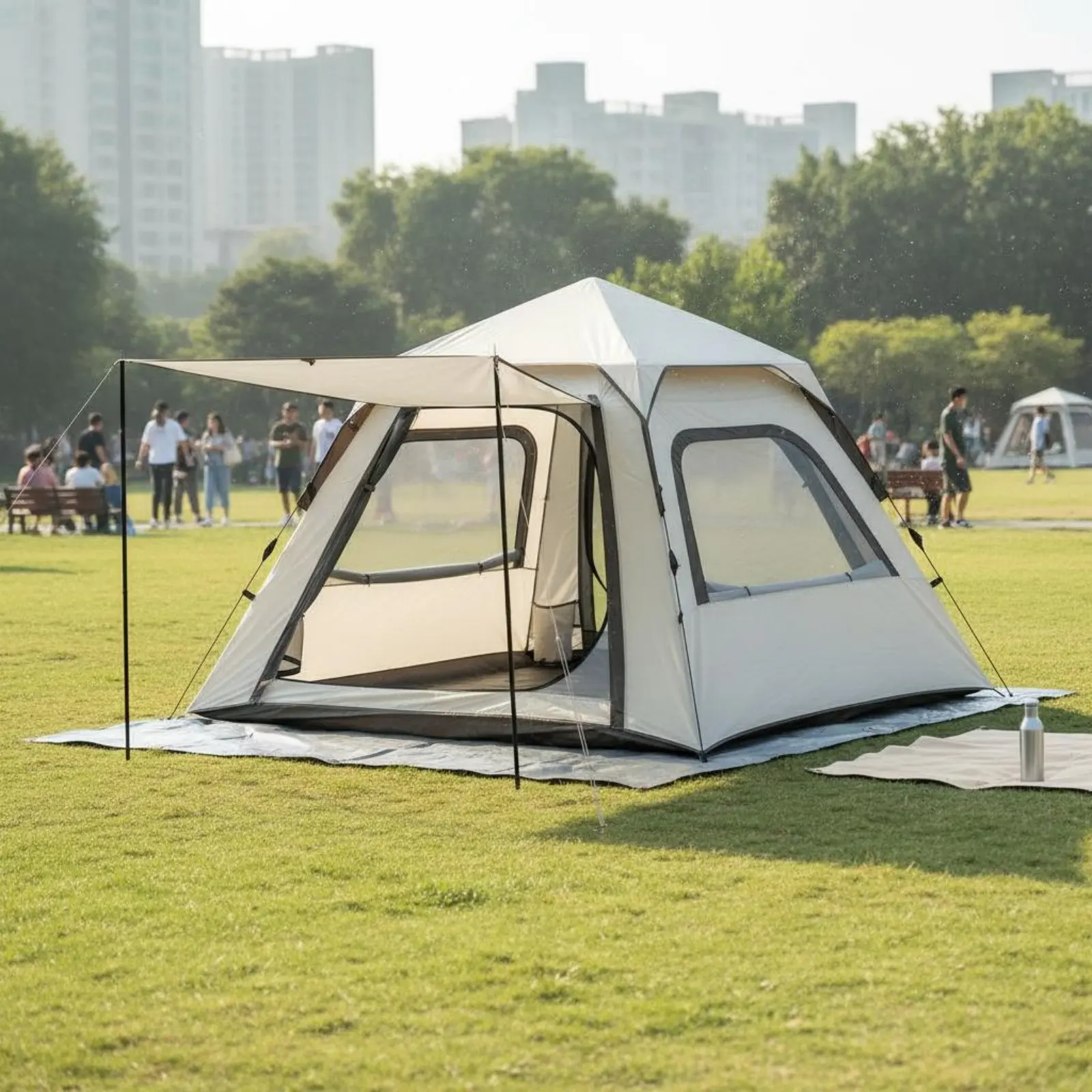 Automatic Camping Tent Thickened Instant Tent Windproof Rainproof for Park
Automatic Camping Tent Thickened Instant Tent Windproof Rainproof for Park