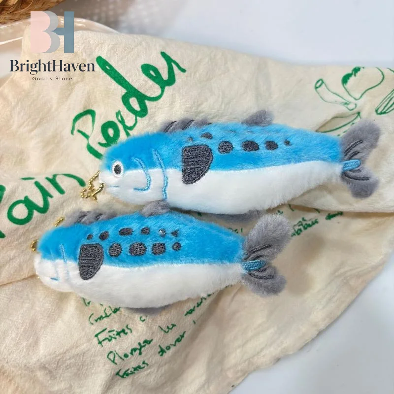 Cute Cartoon Simulated Mackerel Doll Pendant Plush Keychain Ornament Fish Stuffed Doll Key Ring Backpack Bag Decoration Kid Gift
Cute Cartoon Simulated Mackerel Doll Pendant Plush Keychain Ornament Fish Stuffed Doll Key Ring Backpack Bag Decoration Kid Gift