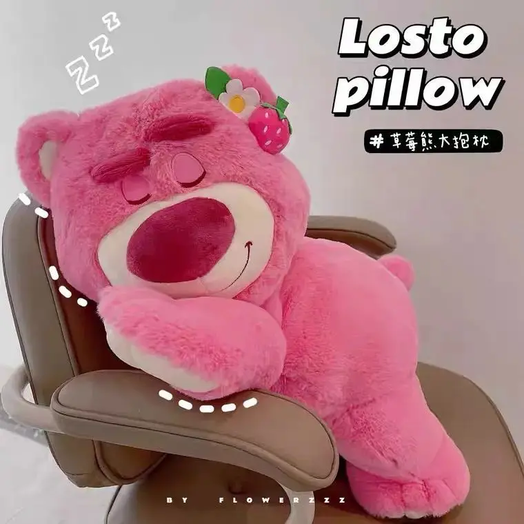 Disney Plush Toys Cute Strawberry Bear Soft Stuffed Doll Sleeping Pillow Comfortable Plushies Birthday Gift for Fans Home Decor
Disney Plush Toys Cute Strawberry Bear Soft Stuffed Doll Sleeping Pillow Comfortable Plushies Birthday Gift for Fans Home Decor