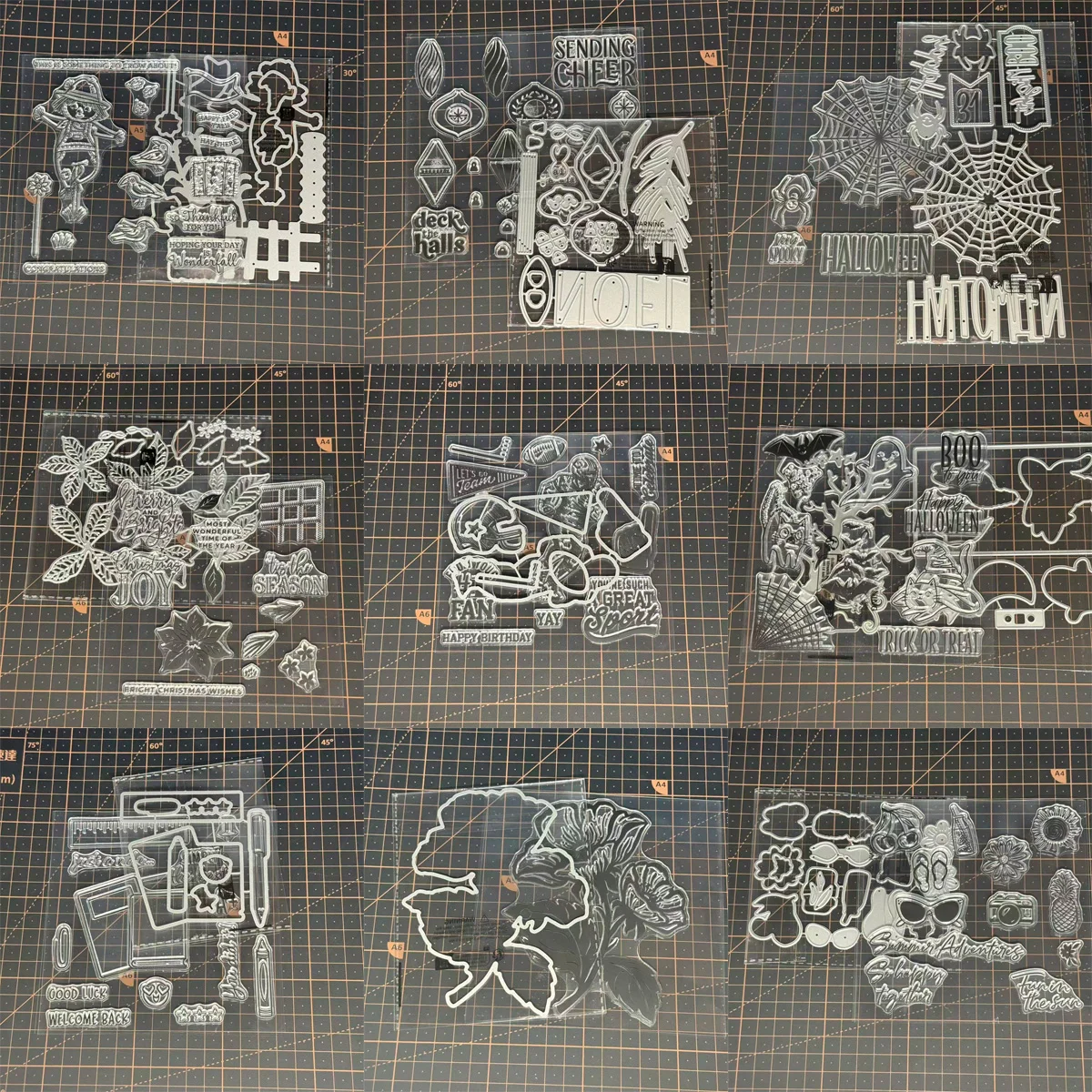 Stamps and Dies Set, Clear Stamps and Metal Cutting Dies for DIY Scrapbooking Photo Album Decorative, Crafts for DIY Card Making
Stamps and Dies Set, Clear Stamps and Metal Cutting Dies for DIY Scrapbooking Photo Album Decorative, Crafts for DIY Card Making
