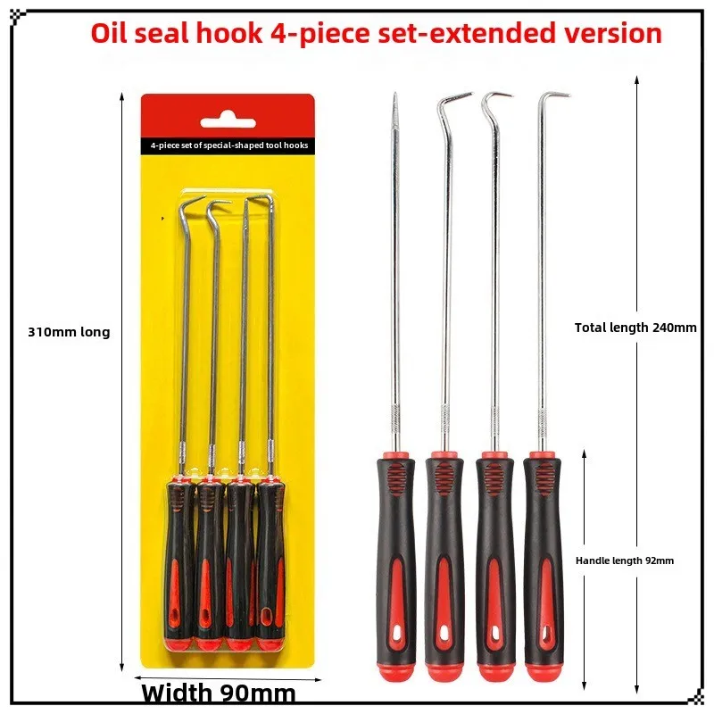 Precision Mini Hook Puller with Scraper 4/9/10/11 Piece Set Removal Hose Washer Pickup Kit Auto Repair Tools Handheld Tools New
Precision Mini Hook Puller with Scraper 4/9/10/11 Piece Set Removal Hose Washer Pickup Kit Auto Repair Tools Handheld Tools New