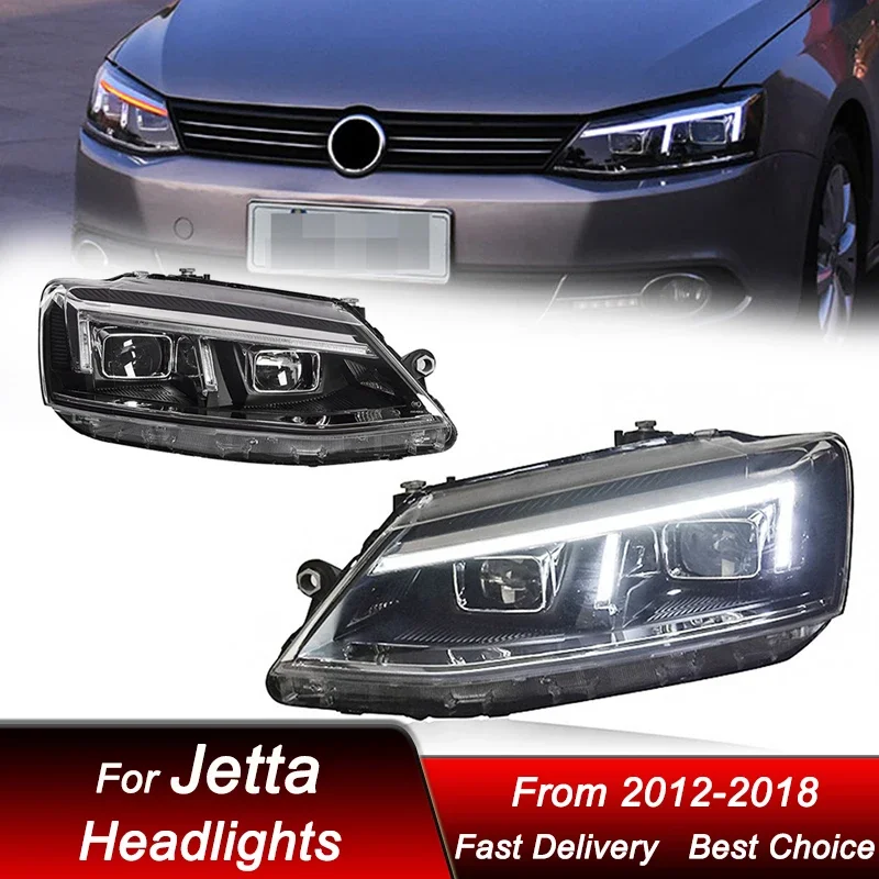 Поп-автомобильные фары для Volkswagen VW Jetta MK5 2012-2018 R8 Style, полностью светодиодные автомобильные фары в сборе, комплект аксессуаров для линз проектора 
Поп-автомобильные фары для Volkswagen VW Jetta MK5 2012-2018 R8 Style, полностью светодиодные автомобильные фары в сборе, комплект аксессуаров для линз проектора