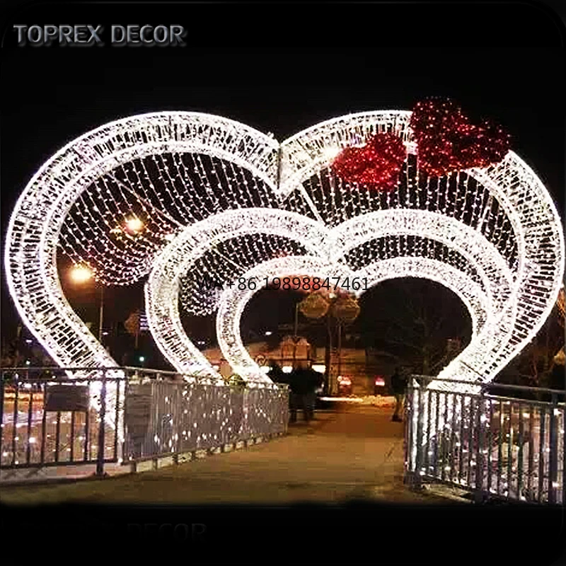 Red LED Heart Love Arch Frame Motif Light Novelty Wedding Event Favors Decoration Indoor/Outdoor Application Metallic Material
Red LED Heart Love Arch Frame Motif Light Novelty Wedding Event Favors Decoration Indoor/Outdoor Application Metallic Material