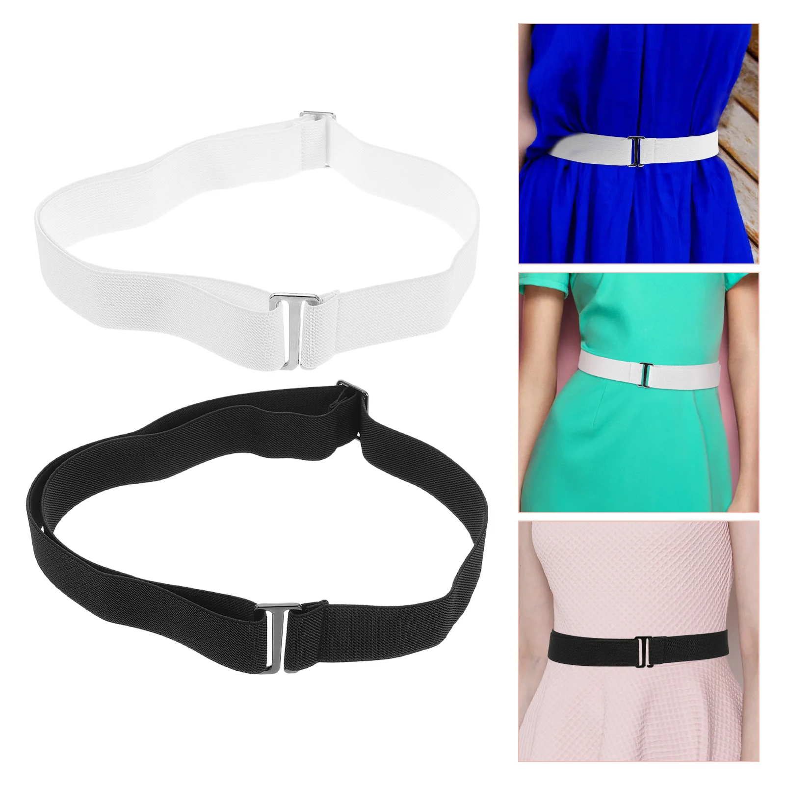 2Pcs Invisible Elastic Waist Belt Women Adjustable Stretchy Belt Flat Buckle for Jeans Pants Dresses No for Women
2Pcs Invisible Elastic Waist Belt Women Adjustable Stretchy Belt Flat Buckle for Jeans Pants Dresses No for Women