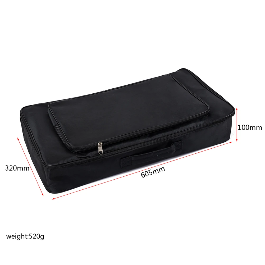 Guitar Effect Pedalboard Carry Case Bag High Toughness Nylon Non Slip Handle Zipper Storage Case for Pedalboard
Guitar Effect Pedalboard Carry Case Bag High Toughness Nylon Non Slip Handle Zipper Storage Case for Pedalboard