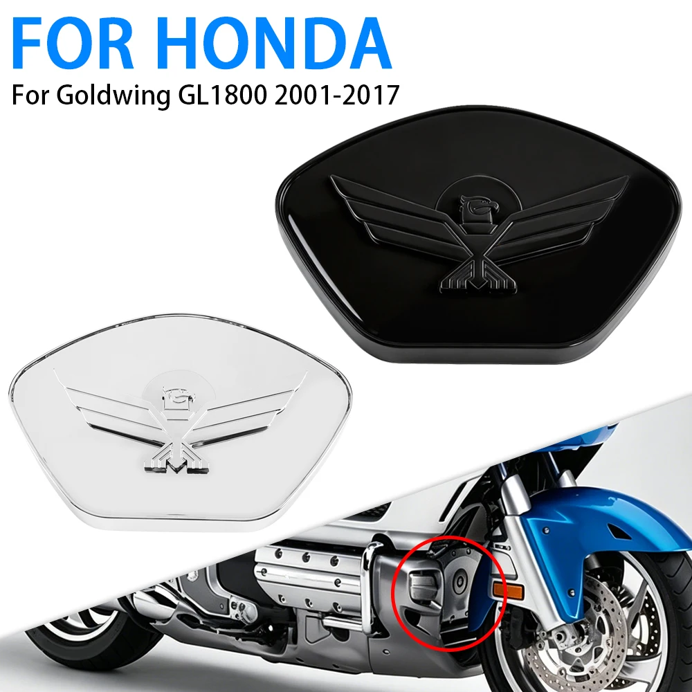 Chrome Gloss Black New Motorcycle Accessories Timing Chain Cover With 3D Eagle Emblem Fit For Honda Goldwing GL1800 2001 - 2017
Chrome Gloss Black New Motorcycle Accessories Timing Chain Cover With 3D Eagle Emblem Fit For Honda Goldwing GL1800 2001 - 2017
