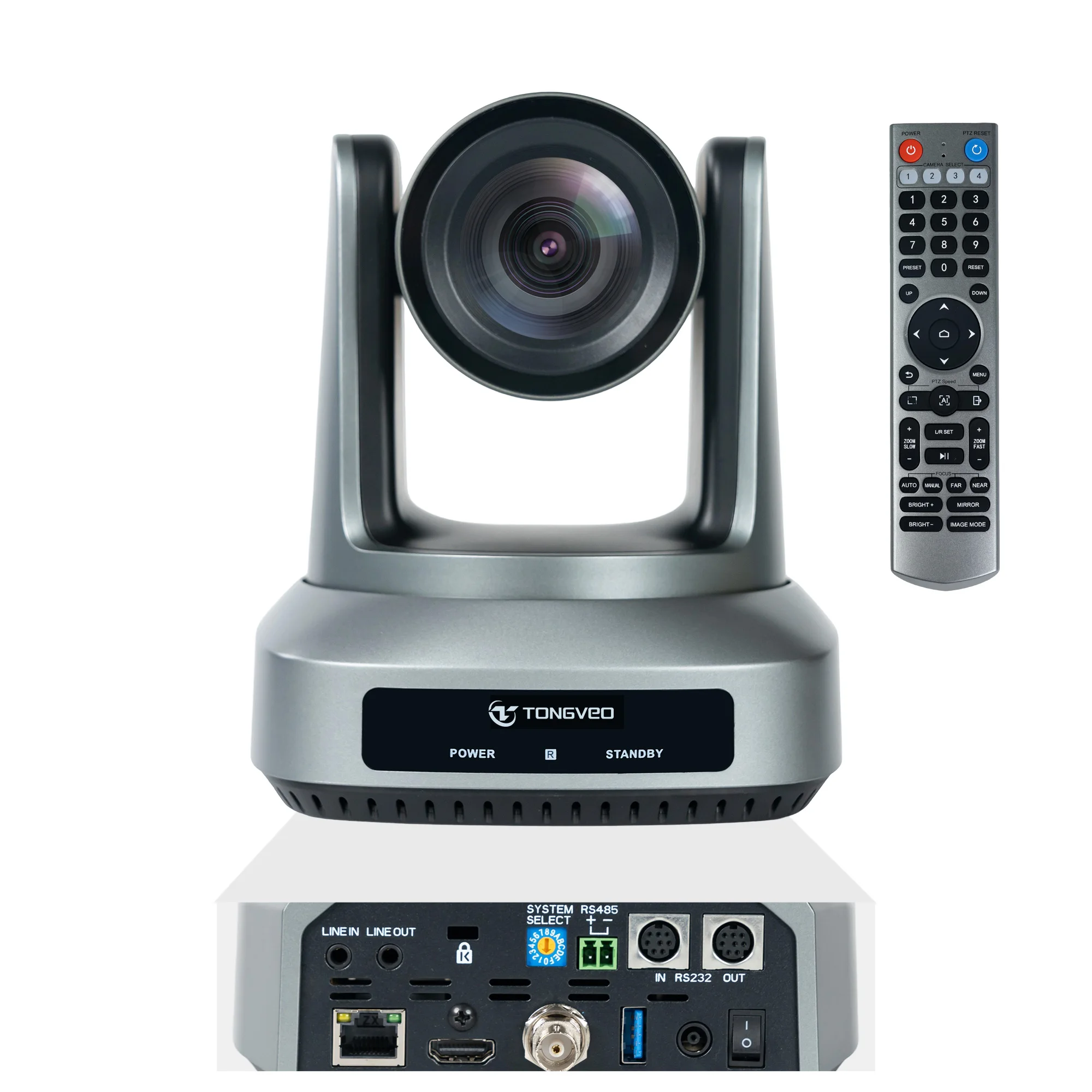 Latest AI Tracking 30x Optical Zoom 1080P NDI POE Live Streaming PTZ Camera SDI IP HD-M1 USB3.0 Video Conference Camera
Latest AI Tracking 30x Optical Zoom 1080P NDI POE Live Streaming PTZ Camera SDI IP HD-M1 USB3.0 Video Conference Camera