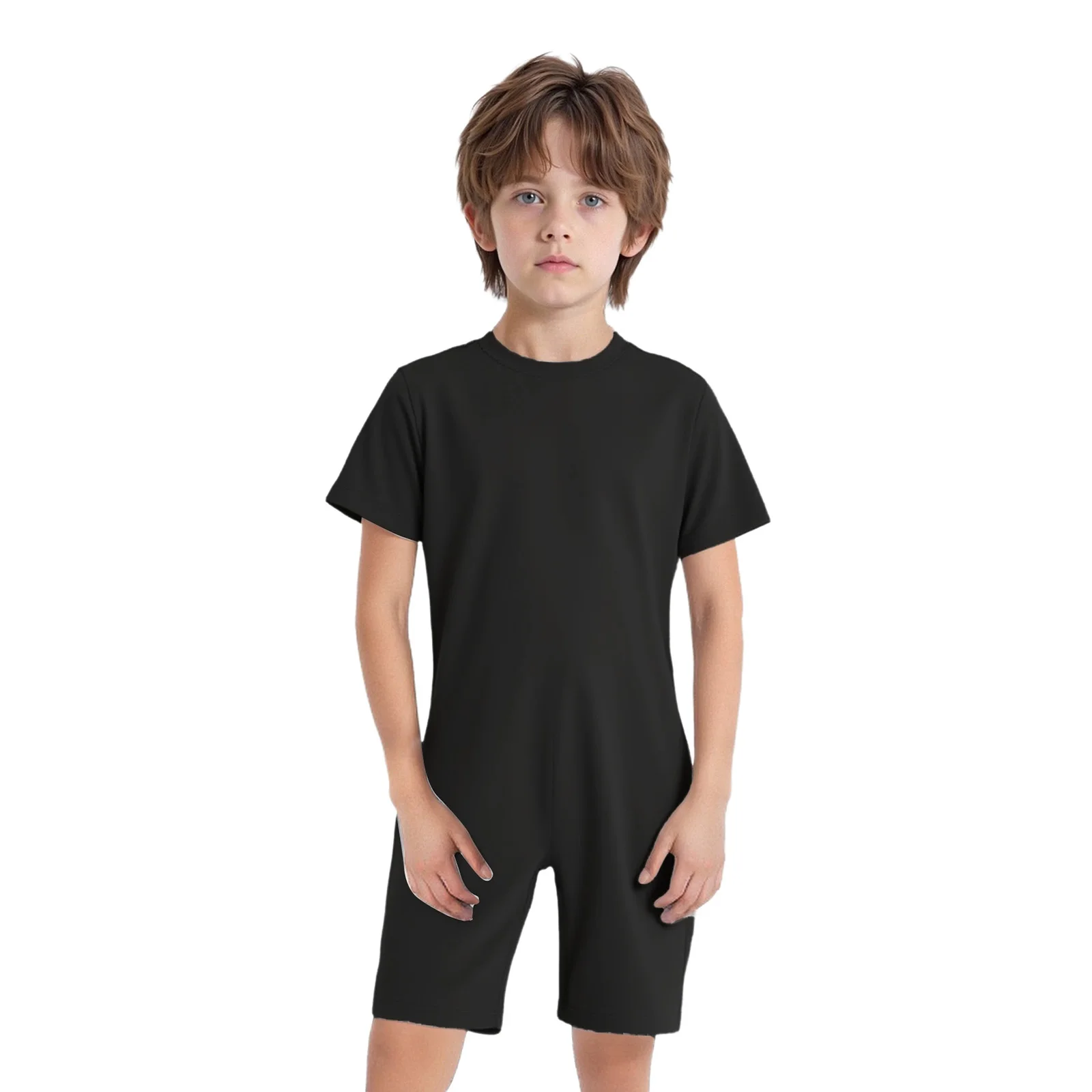 Kids Boys Girls Jumpsuit Cotton Casual Round Neck Short Sleeve Back Zipper Solid Color Rompers Special Needs Adaptive Clothing
Kids Boys Girls Jumpsuit Cotton Casual Round Neck Short Sleeve Back Zipper Solid Color Rompers Special Needs Adaptive Clothing