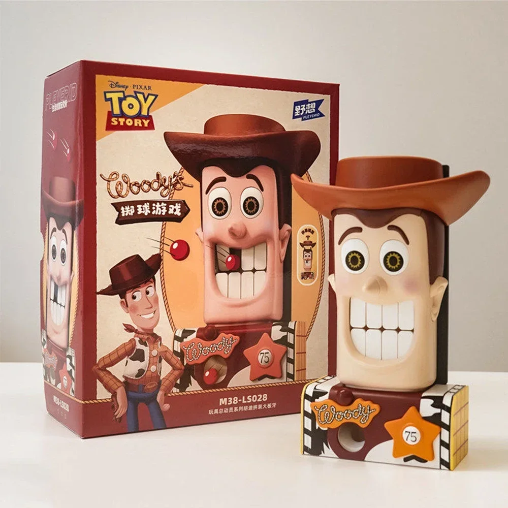 Toy Story Woody Big Teeth Creative Assembly Building Blocks Model Kit Desktop Throwing Game Party Entertainment Toy Fans Gifts
Toy Story Woody Big Teeth Creative Assembly Building Blocks Model Kit Desktop Throwing Game Party Entertainment Toy Fans Gifts