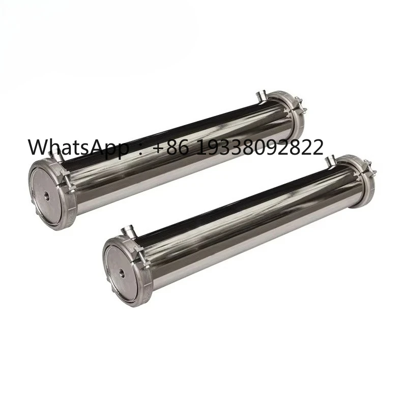 High Quality Stainless Steel 304 RO Membrane Holder 8040 Desalination RO Filter Membrane Housing Vessel with 1 Year Warranty
High Quality Stainless Steel 304 RO Membrane Holder 8040 Desalination RO Filter Membrane Housing Vessel with 1 Year Warranty