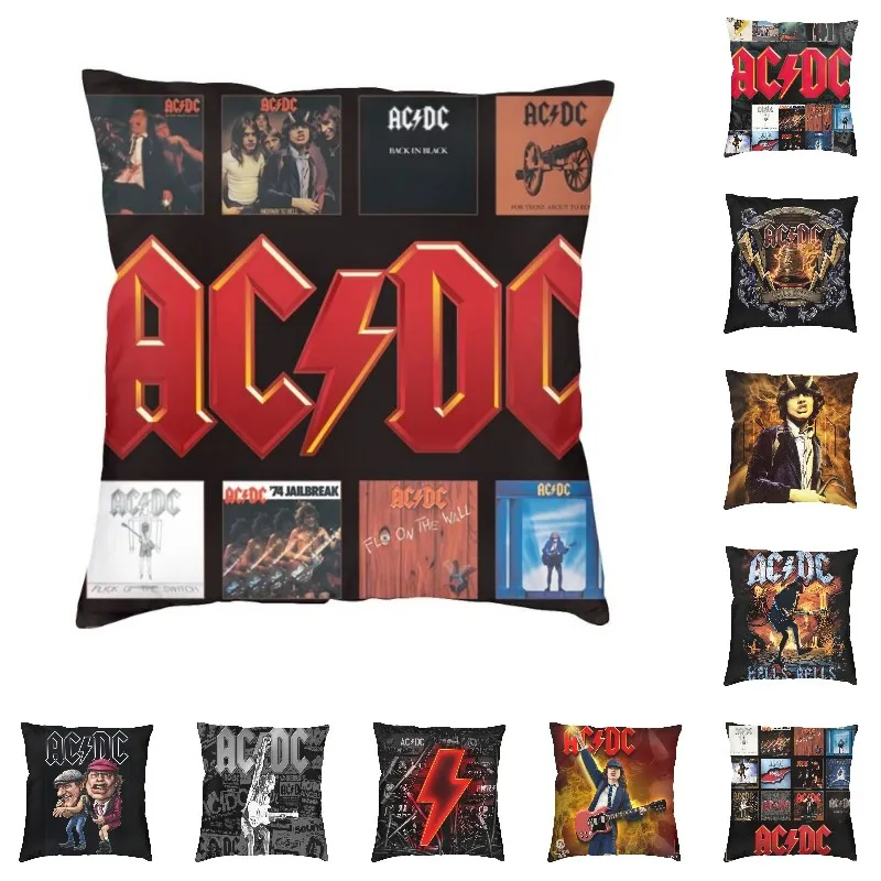 AC DC Heavy Metal Music Pillow Covers Home Decoration Rock Band Modern Cushion Cover Square Double-Sided Printing Pillowcase
AC DC Heavy Metal Music Pillow Covers Home Decoration Rock Band Modern Cushion Cover Square Double-Sided Printing Pillowcase