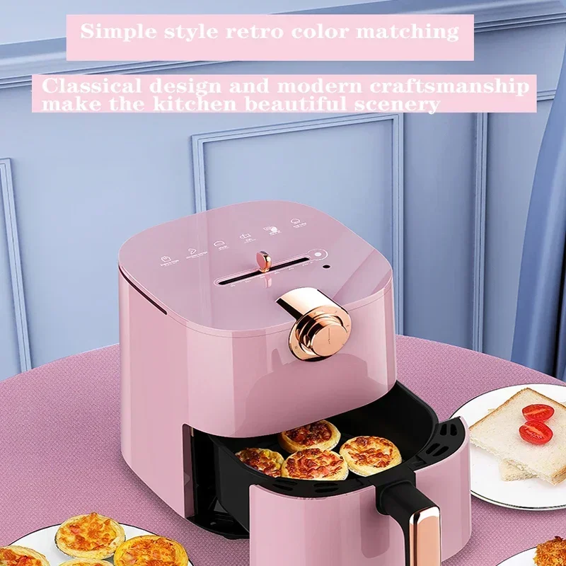 Upgrade 1300W Smokeless Electric Fryer Large Capacity Air Fryer Oil-Free Low Fat Professional Healthy Fryer
Upgrade 1300W Smokeless Electric Fryer Large Capacity Air Fryer Oil-Free Low Fat Professional Healthy Fryer