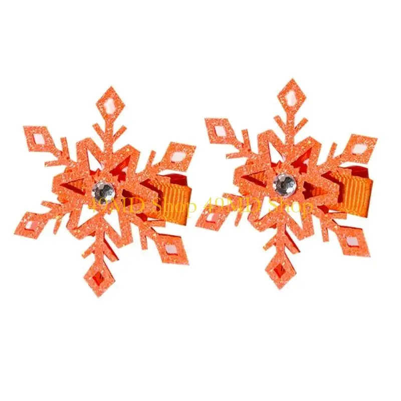 49MD Snowflake Hair Clip For Kids Practical And Comfortable Hairpin Party Hairpiece
49MD Snowflake Hair Clip For Kids Practical And Comfortable Hairpin Party Hairpiece