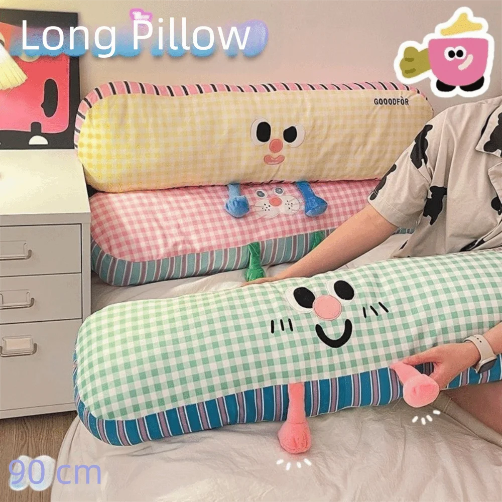 90cm Long Side Pillow Cute Cartoon Pattern Soft Leg Pillow for Side Sleep Large Cushion Sleeping Pillow For Student Dormitory
90cm Long Side Pillow Cute Cartoon Pattern Soft Leg Pillow for Side Sleep Large Cushion Sleeping Pillow For Student Dormitory