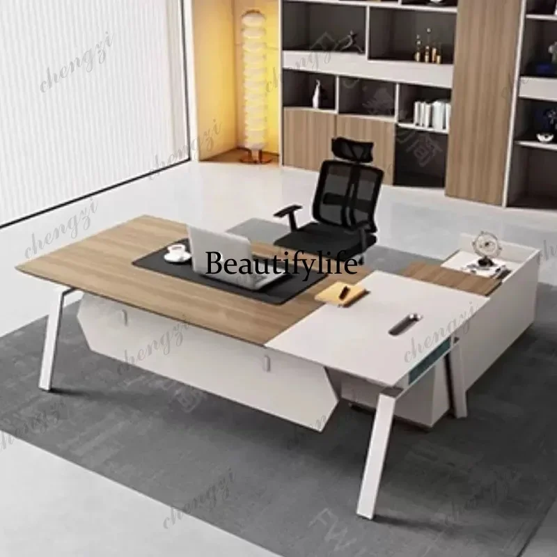 NQ52 Modern Wooden Office Desk European Aesthetic Study Computer Drawer Office Desk Decoration Display Scrivania Salon
NQ52 Modern Wooden Office Desk European Aesthetic Study Computer Drawer Office Desk Decoration Display Scrivania Salon