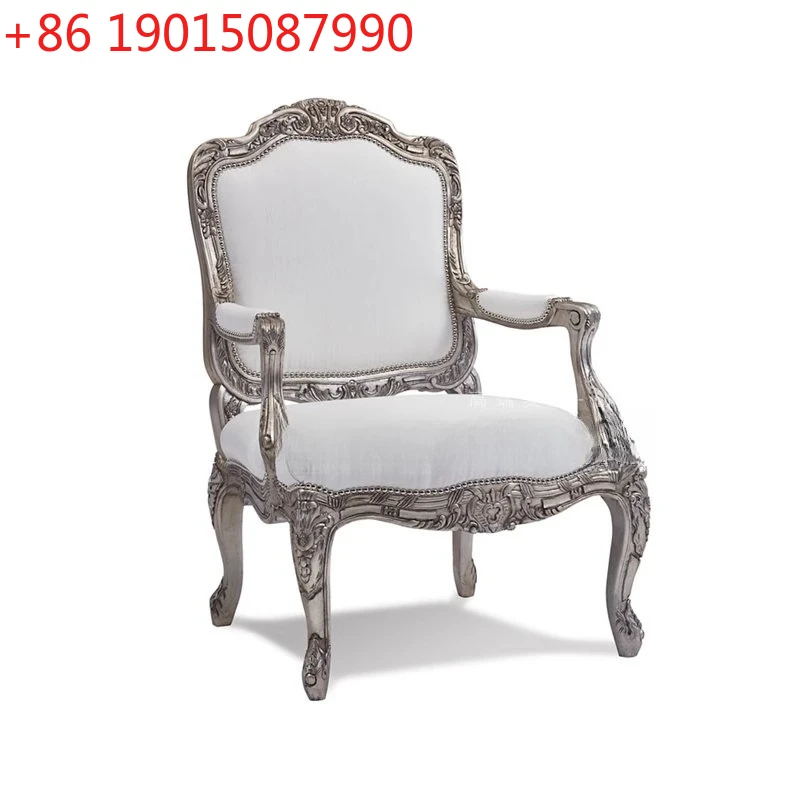 American carved desk and chair retro old armchair French gold all solid wood leather tiger chair single sofa
American carved desk and chair retro old armchair French gold all solid wood leather tiger chair single sofa