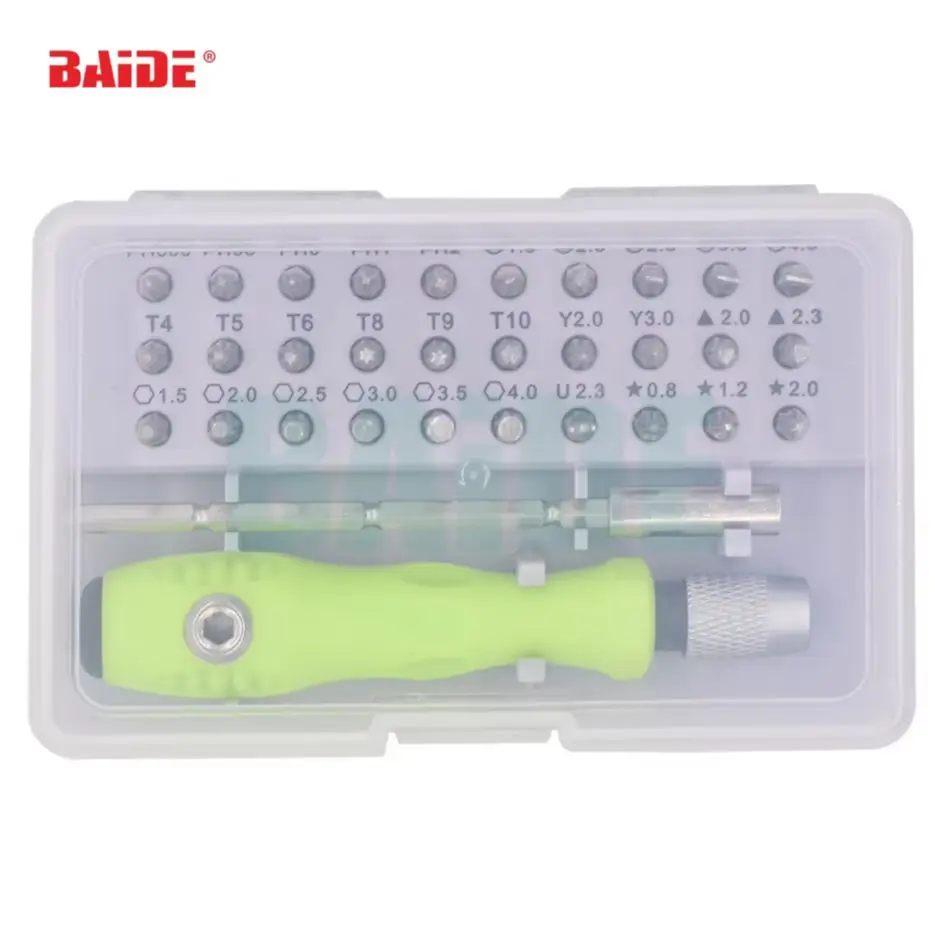 32 in 1 Precision Interchangeable Magnetic Screwdriver Set Mini Screwdriver Bits Repair Tools Kit Set 7389C 20pcs/lot
32 in 1 Precision Interchangeable Magnetic Screwdriver Set Mini Screwdriver Bits Repair Tools Kit Set 7389C 20pcs/lot