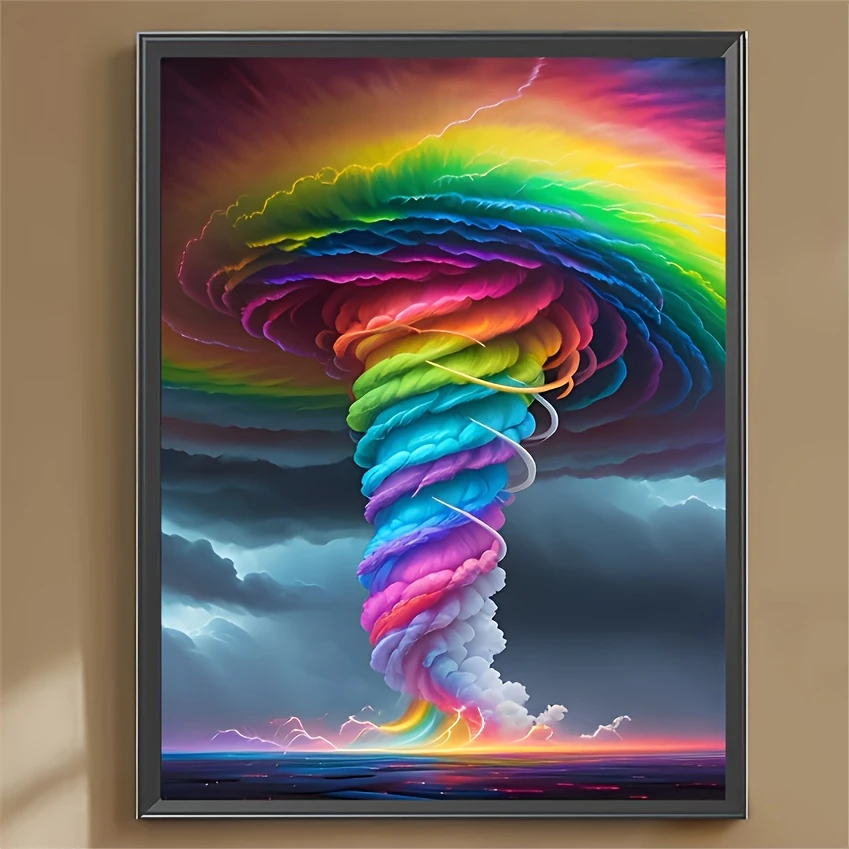 Colorful Tornado Scenery 500/1000/1200/2000 PCS Jigsaw Puzzles Family Activity Games DIY Puzzle for Bedroom Home Decor Frameless
Colorful Tornado Scenery 500/1000/1200/2000 PCS Jigsaw Puzzles Family Activity Games DIY Puzzle for Bedroom Home Decor Frameless