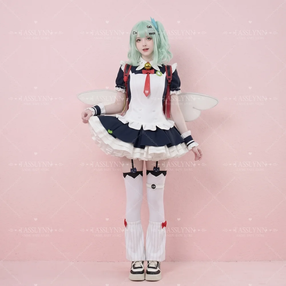 Zenless Zone Zero Burnice White Cosplay Full Set, Fairy Wing Maid Outfit, Women Game Cos for Comic Con & Halloween
Zenless Zone Zero Burnice White Cosplay Full Set, Fairy Wing Maid Outfit, Women Game Cos for Comic Con & Halloween
