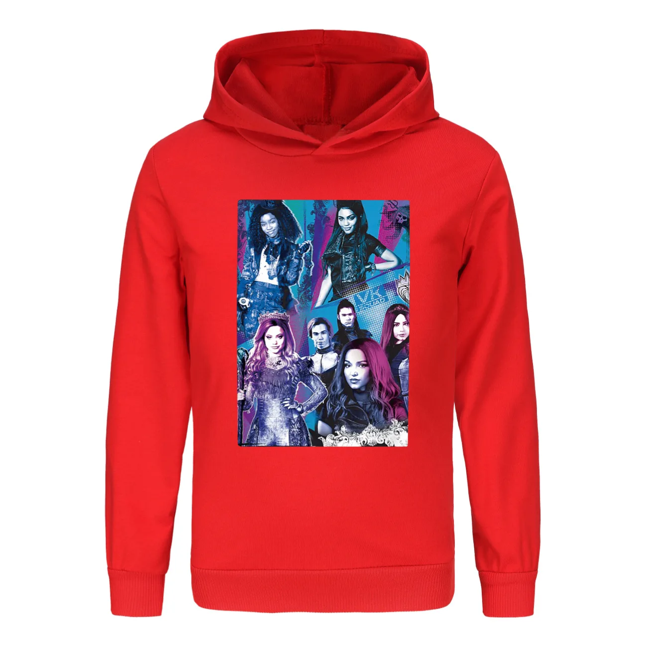 Children Descendants 4 Costumes Boys Girls Autumn Hooded Pullover Kids Hoodie Harajuku Sweatshirt Cartoon Long Sleeve Clothes
Children Descendants 4 Costumes Boys Girls Autumn Hooded Pullover Kids Hoodie Harajuku Sweatshirt Cartoon Long Sleeve Clothes