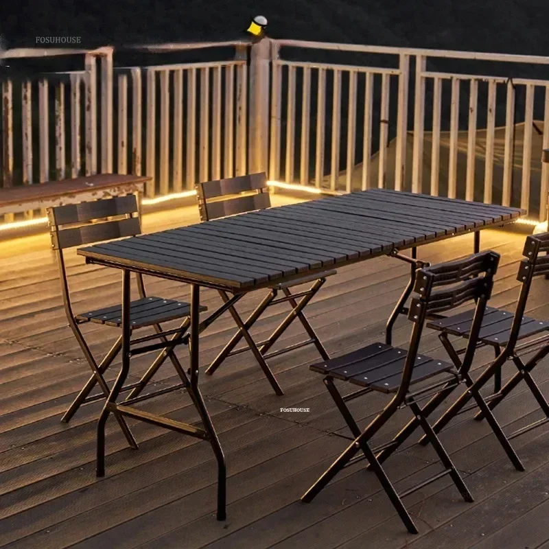 Outdoor Tables Courtyard Camping Table and Chair Portable Folding Tables Home Long Table Creative Cafe TablesOutdoor Furniture E
Outdoor Tables Courtyard Camping Table and Chair Portable Folding Tables Home Long Table Creative Cafe TablesOutdoor Furniture E