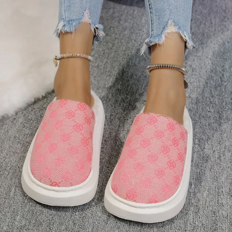 2025 Plus Size Women's Platform Flat with Print Slippers Casual Closed Toe Indoor House Shoes Soft & Warm Daily Home Footwear
2025 Plus Size Women's Platform Flat with Print Slippers Casual Closed Toe Indoor House Shoes Soft & Warm Daily Home Footwear