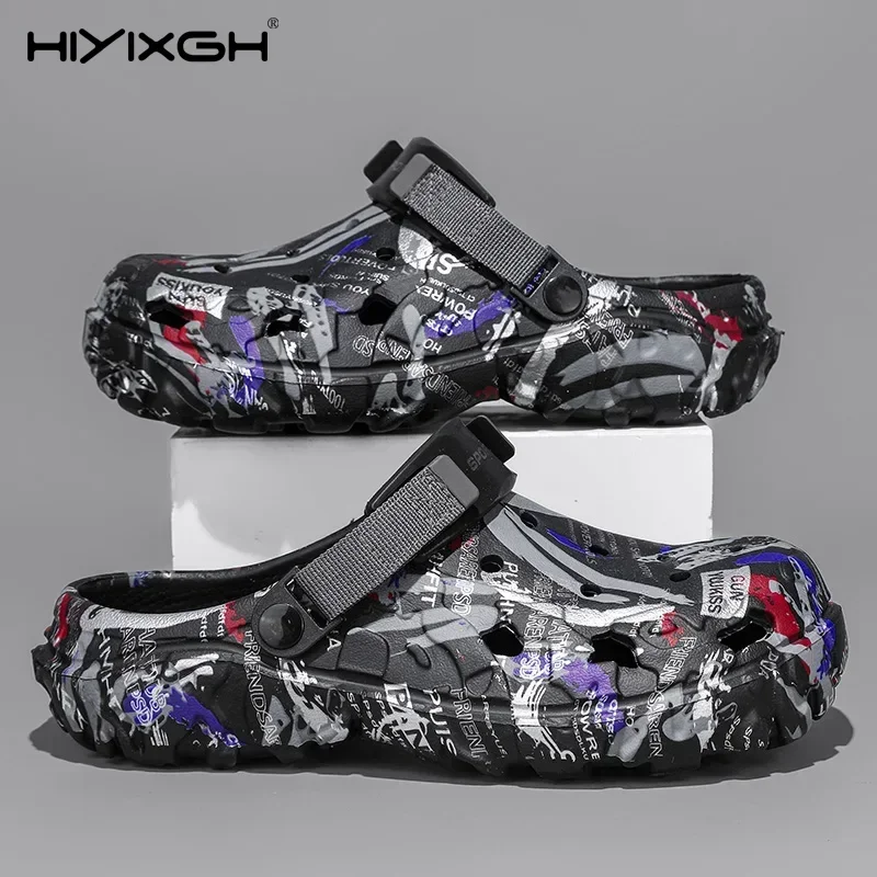 Plus Size 4647 Summer Men Sandals Clogs Outdoor Garden Clogs Hole Shoes Male Casual Shoes Water Shoes Comfort Home Soft Slippers
Plus Size 4647 Summer Men Sandals Clogs Outdoor Garden Clogs Hole Shoes Male Casual Shoes Water Shoes Comfort Home Soft Slippers