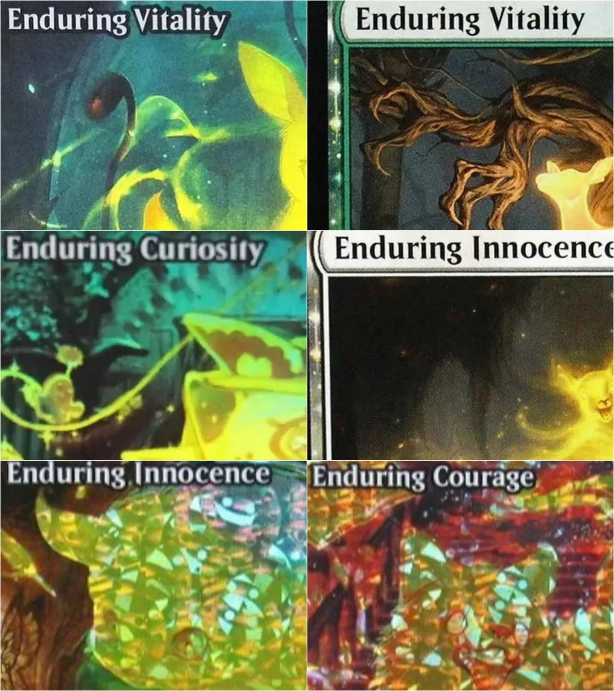 "Enduring Curiosity/Enduring Courage/Enduring Tenacity" Magical Proxy Cards Game Quality Proxy Board Playing Game Trading Cards
"Enduring Curiosity/Enduring Courage/Enduring Tenacity" Magical Proxy Cards Game Quality Proxy Board Playing Game Trading Cards