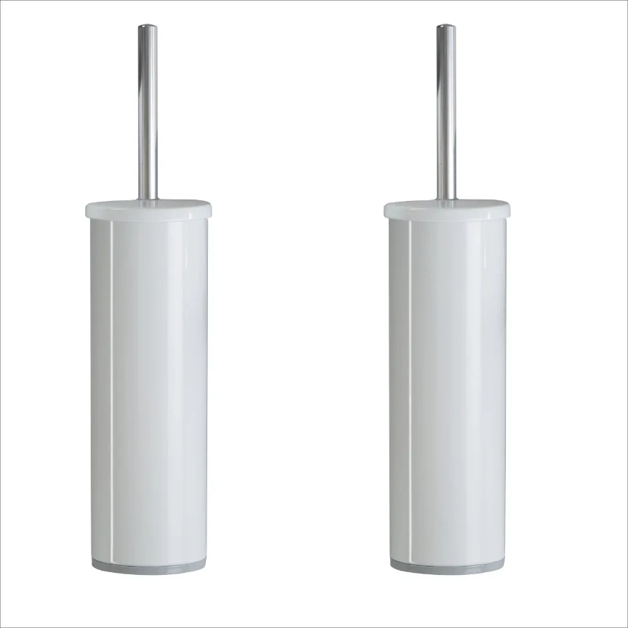 2 Pack Toilet Brush with Holder Set in White
2 Pack Toilet Brush with Holder Set in White