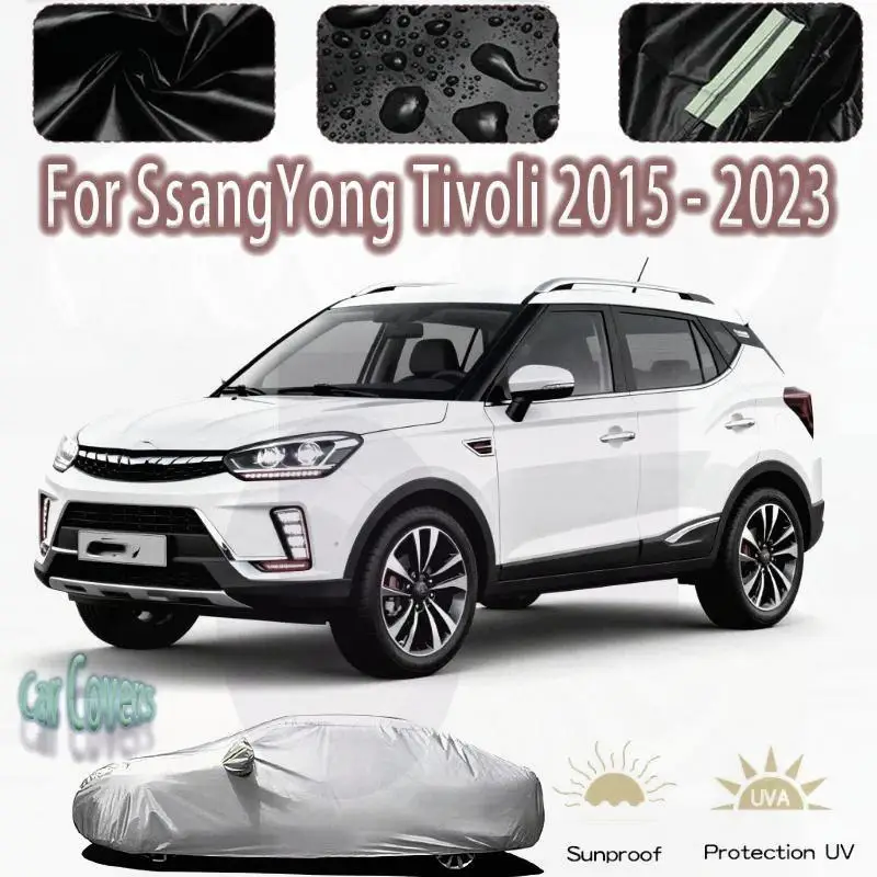 Для полного снега, солнцезащитный козырек, водонепроницаемый, пылезащитный для SsangYong Tivoli, уличная защита, автомобильные аксессуары, автомобильные чехлы
Для полного снега, солнцезащитный козырек, водонепроницаемый, пылезащитный для SsangYong Tivoli, уличная защита, автомобильные аксессуары, автомобильные чехлы