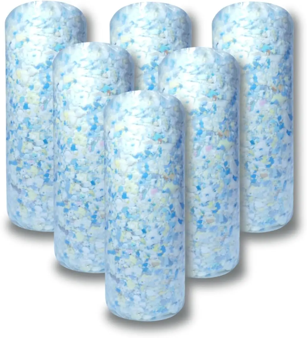 30lbs Shredded Memory Foam Filler for Bean Bags, Cushions, Pet Beds & Crafts with Gel Particles
30lbs Shredded Memory Foam Filler for Bean Bags, Cushions, Pet Beds & Crafts with Gel Particles