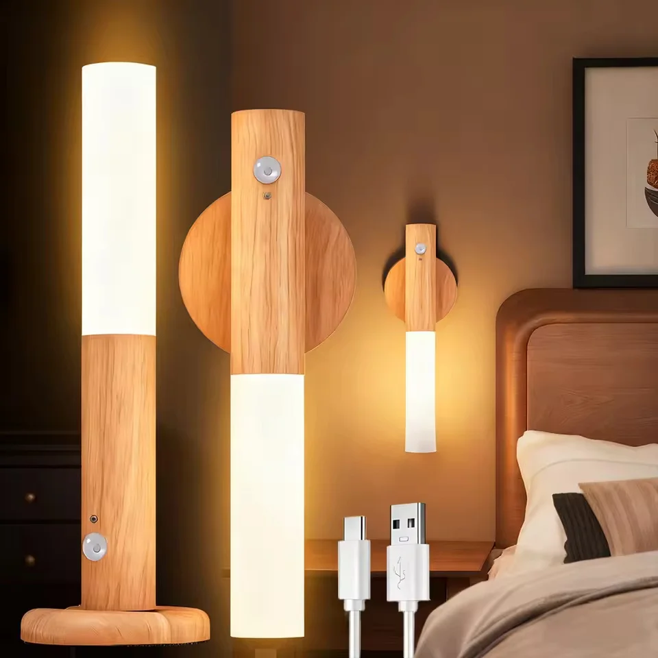 Portable LED Sensor Night Light Usb Power Charging Smart Indoor Wall Lamp for Living Room Stairs Porch
Portable LED Sensor Night Light Usb Power Charging Smart Indoor Wall Lamp for Living Room Stairs Porch