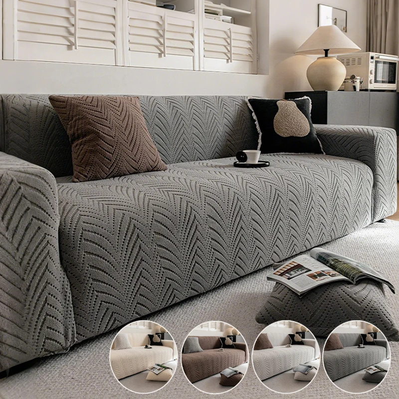 Jacquard Elastic Sofa Slipcover Adjustable Non-slip Stretch Sofa Cover Home Living Room Sofa Cover 1/2/3/4/5 Seater Capa De Sofá
Jacquard Elastic Sofa Slipcover Adjustable Non-slip Stretch Sofa Cover Home Living Room Sofa Cover 1/2/3/4/5 Seater Capa De Sofá