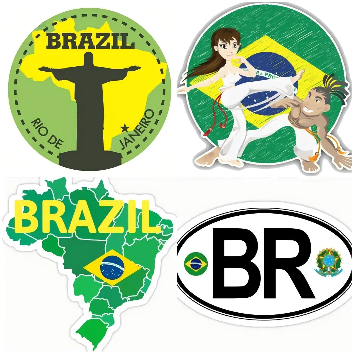 Brazil decal Motorcycle Scratch-Proof RV Tuning Vehicles Car Styling Stickers Waterproof Decoration
Brazil decal Motorcycle Scratch-Proof RV Tuning Vehicles Car Styling Stickers Waterproof Decoration