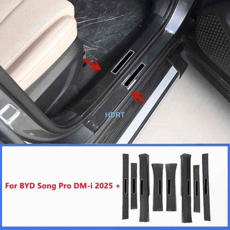 For BYD Song Pro DM-i 2025 + Car Styling Threshold Scuff Welcome Pedal Door Sill Rear Trunk Guard Tail Boot Plate Accessories
For BYD Song Pro DM-i 2025 + Car Styling Threshold Scuff Welcome Pedal Door Sill Rear Trunk Guard Tail Boot Plate Accessories