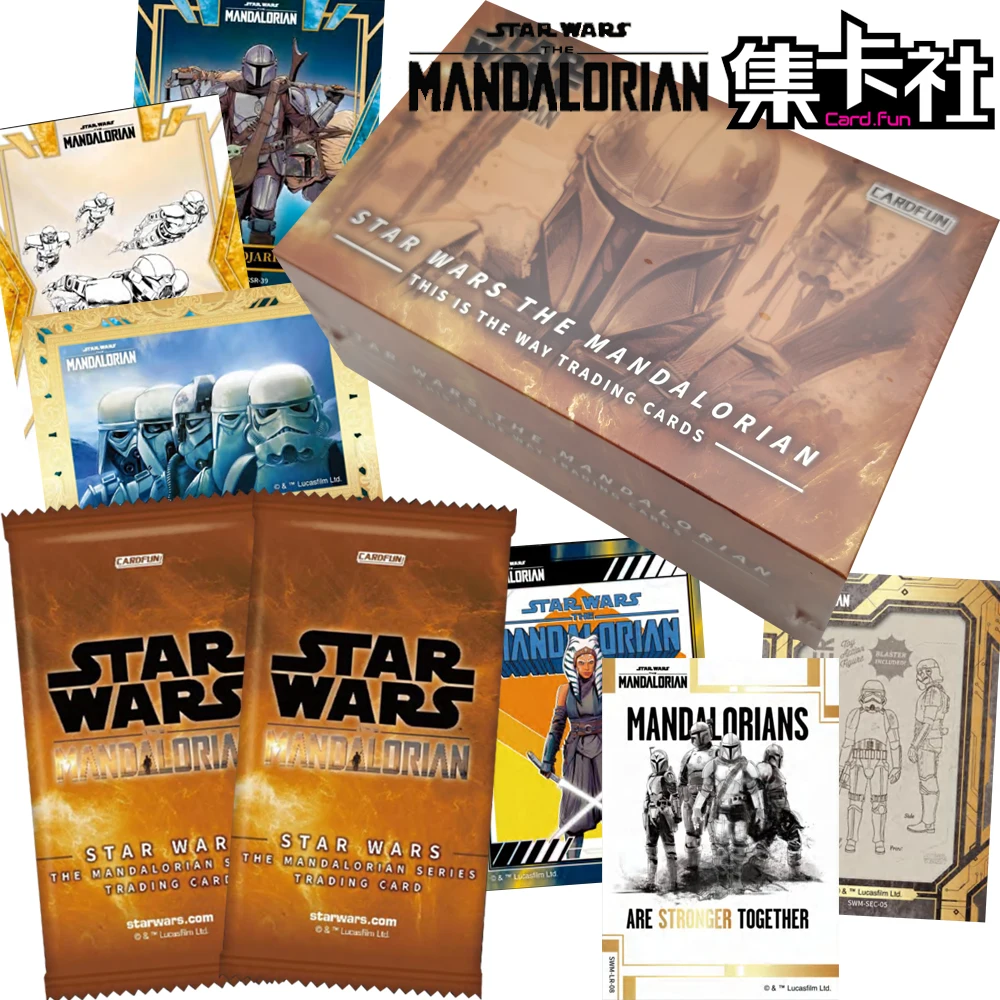 CARD.FUN Original Star Wars Collection Cards for Boys Girls Exclusive Surprise Rare Limited Edition The Mandalorian Cards Gifts
CARD.FUN Original Star Wars Collection Cards for Boys Girls Exclusive Surprise Rare Limited Edition The Mandalorian Cards Gifts