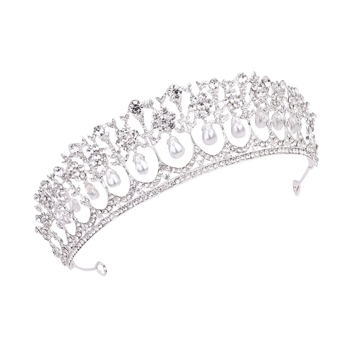 Crystal Crown Hair Accessory Elegant Bride Decorations Birthday Tiaras Rhinestone Hoop Fashion Women Hairstyle Tools Durable
Crystal Crown Hair Accessory Elegant Bride Decorations Birthday Tiaras Rhinestone Hoop Fashion Women Hairstyle Tools Durable