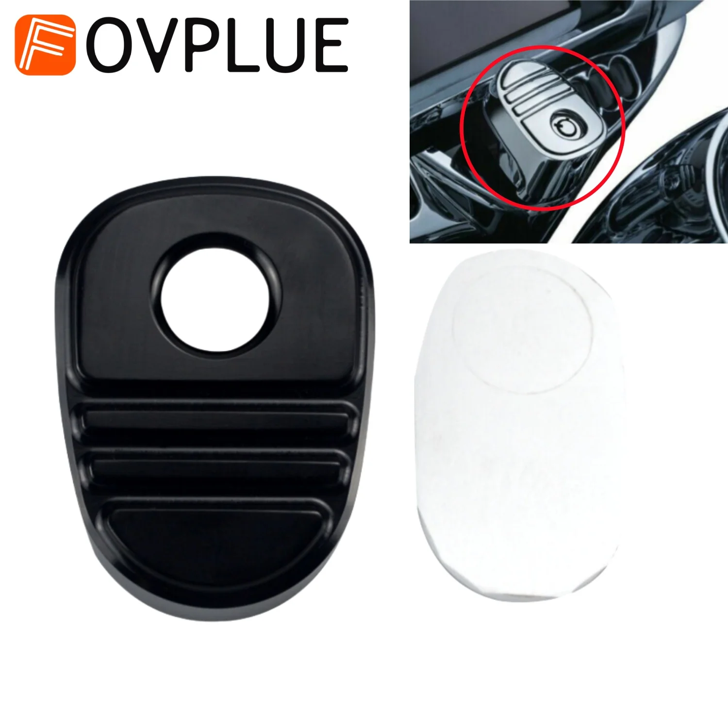 Motorcycle Accent Accessory Tri-Line Ignition Switch Cover For Harley Touring Electra CVO Road Glide Street Glide FLHX 2014-2025
Motorcycle Accent Accessory Tri-Line Ignition Switch Cover For Harley Touring Electra CVO Road Glide Street Glide FLHX 2014-2025