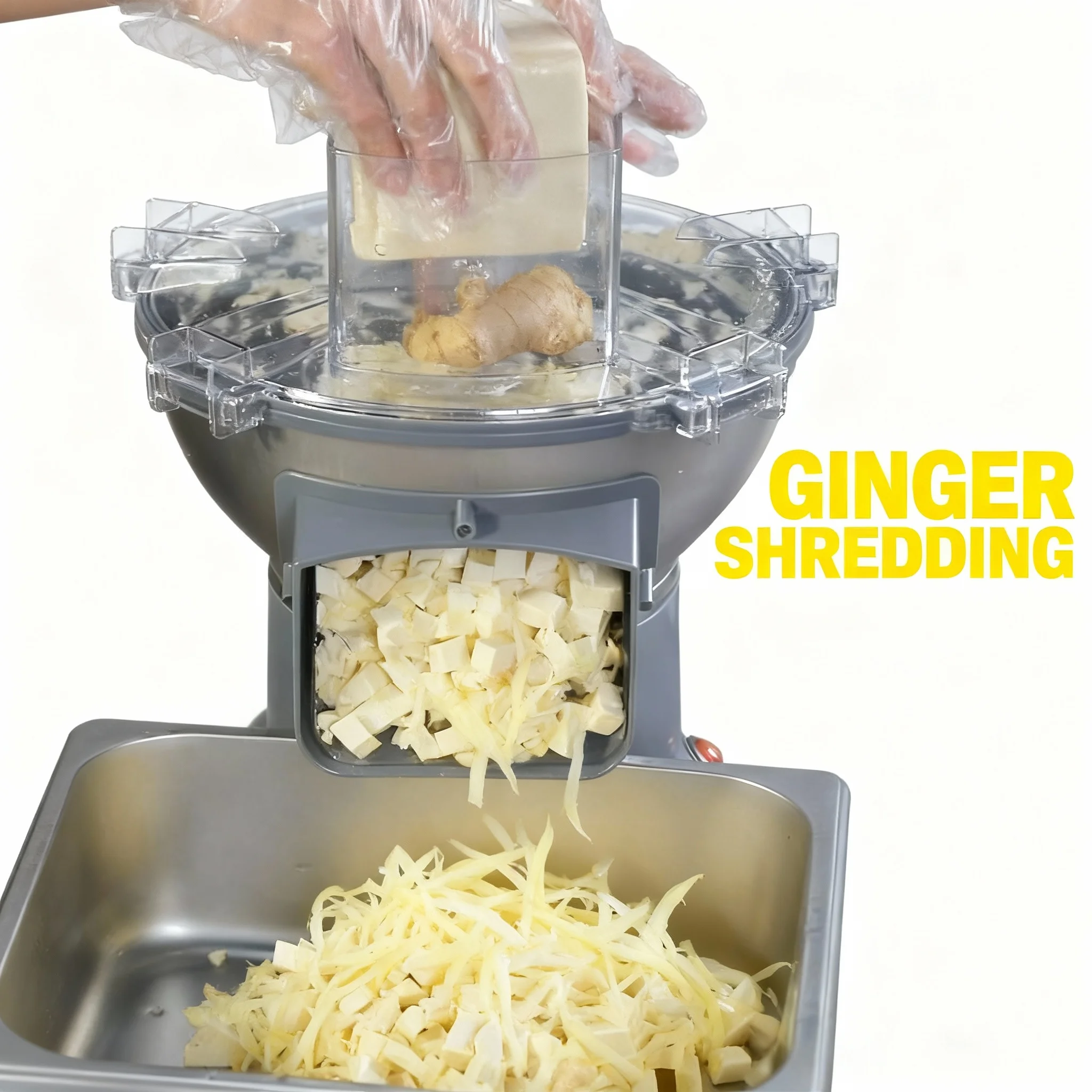 Commercial Food Processor 4-in-1 Function 220/110V Slicer Kitchen Appliance for Business Use
Commercial Food Processor 4-in-1 Function 220/110V Slicer Kitchen Appliance for Business Use